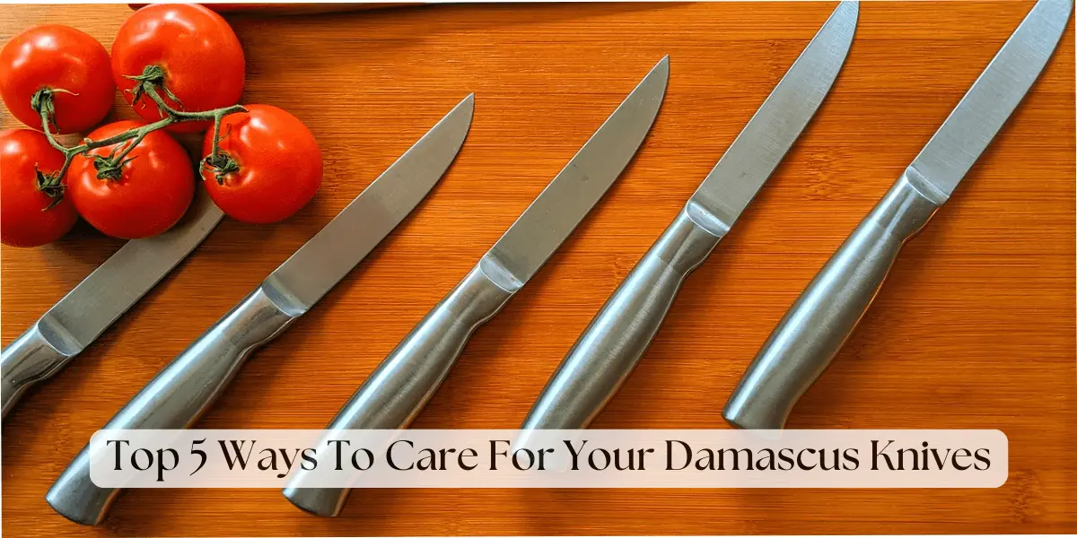 Top 5 Ways To Care For Your Damascus Knives-Best Guide Of 2024