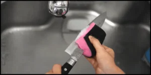 When Must a Knife Be Cleaned and Sanitized 